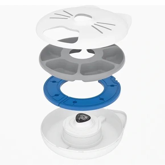 Catit Pixi Smart 6 meal feeder / Distributer Intelligent Pixi - Picture 5 of 8